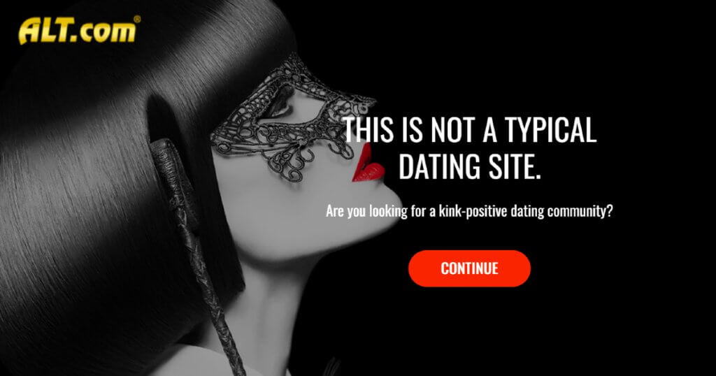 alt kink positive dating site homepage