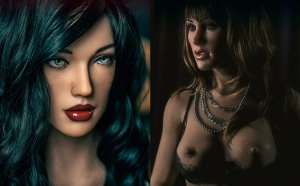 Xandra and Yasmin are the two new silicone RealDoll sex dolls.